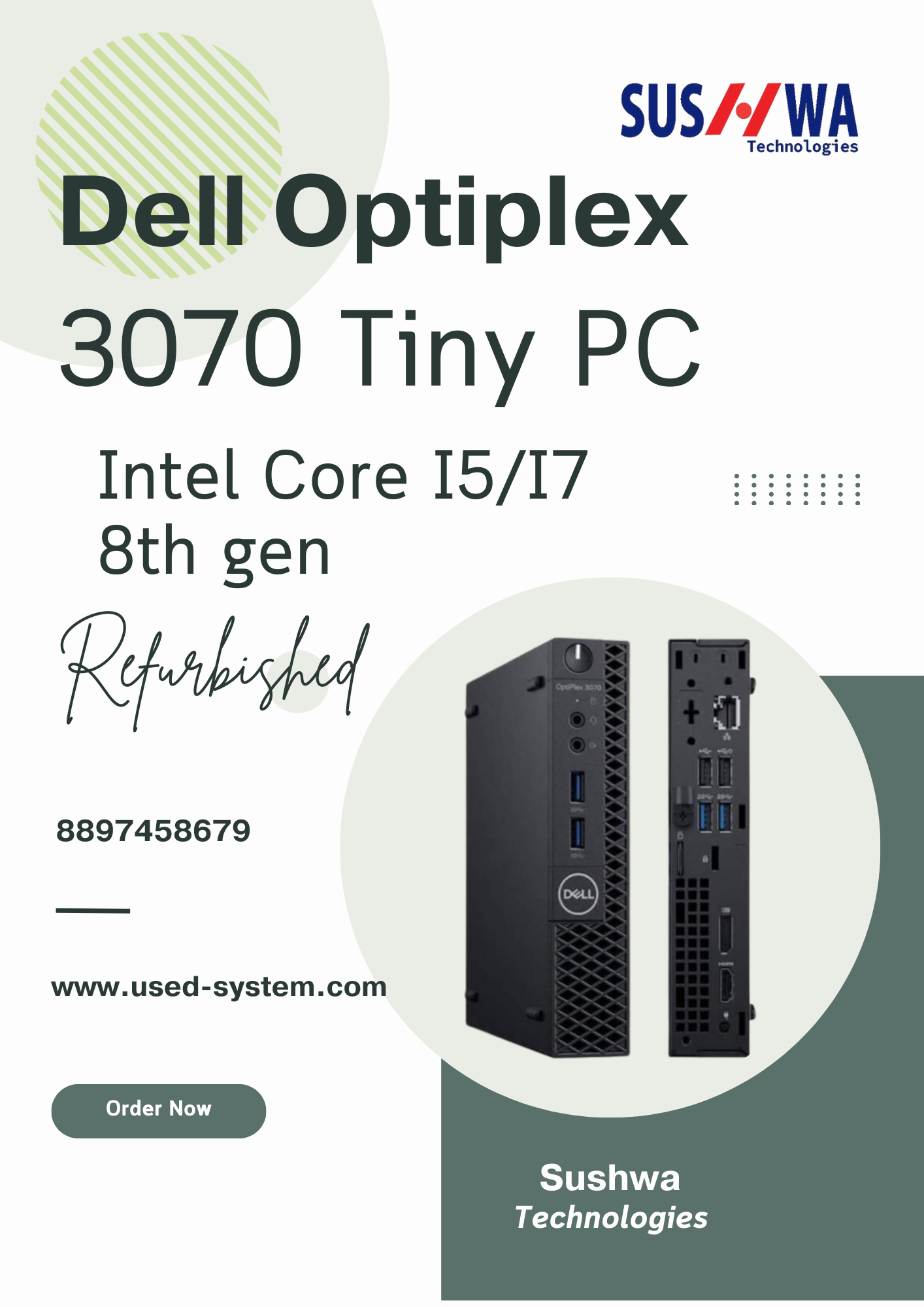Dell Optiplex 3070 Tiny Pc